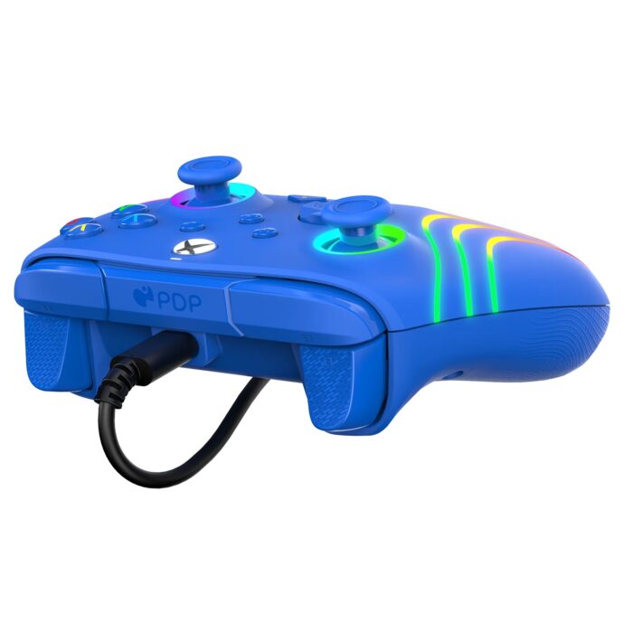 PDP XBOX ŽIČNI KONTROLER AFTERGLOW WAVE BLUE - Image 3
