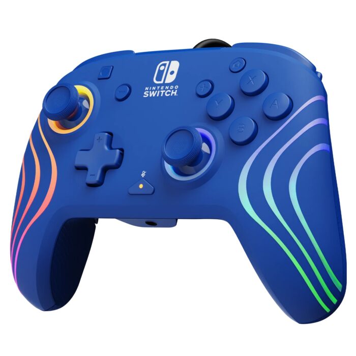 PDP NINTENDO SWITCH ŽIČNI KONTROLER AFTERGLOW WAVE - MODRE BARVE - Image 3