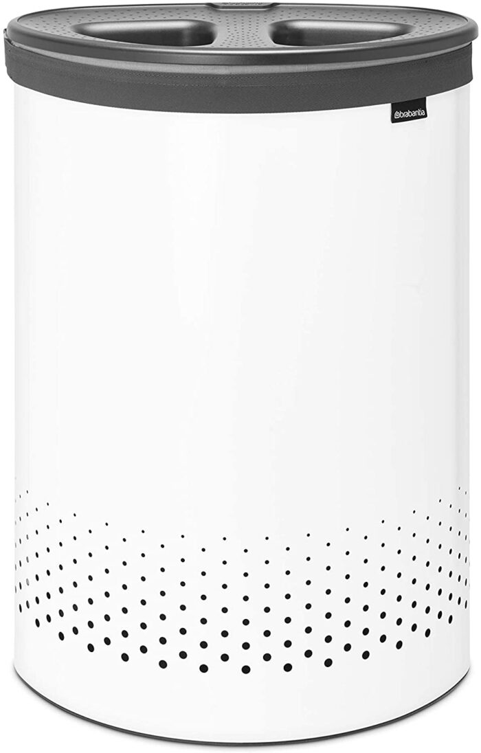 Brabantia koš za ločevanje perila Selector 55L, bel