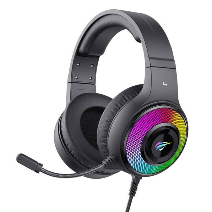 HAVIT Gamenote RGB LED slušalke z mikrofonom HV-H2024d
