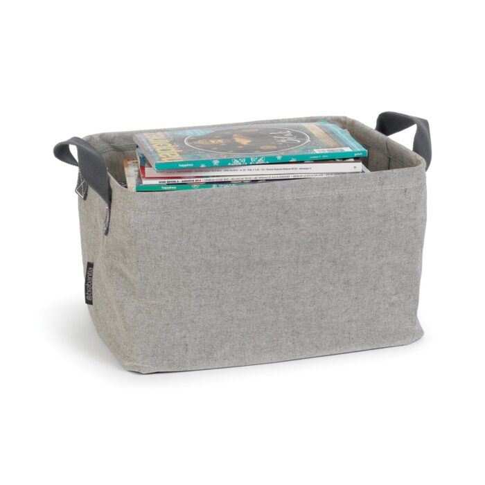 Brabantia zložljiv koš za perilo 35L siv - Image 5