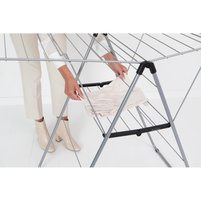Brabantia stojalo za sušenje perila HangOn, 25 m metalik siva - Image 6