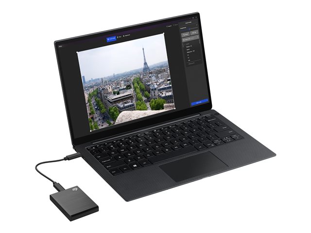 SEAGATE One Touch SSD 1TB USB-C Silver - Image 3