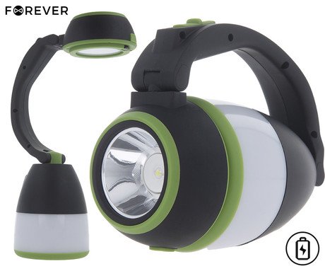 FOREVER MULTI večfunkcijska ročna LED 3v1, 350 lumnov, 3 načini svetenja,