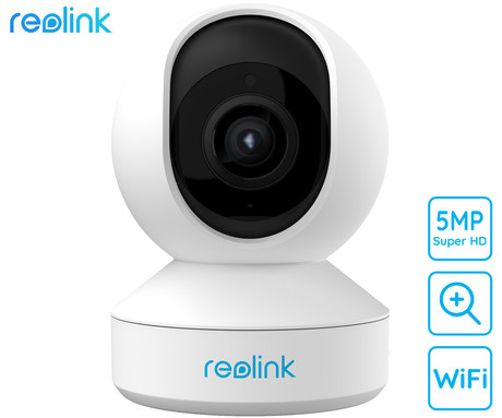 Reolink E340 IP kamera, 5MP Super HD, Dual WiFi, vrtenje in nagibanje, 3x
