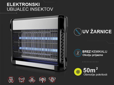WELL električna naprava in svetilka proti insektom / mrčesu, UV svetloba, - Image 6