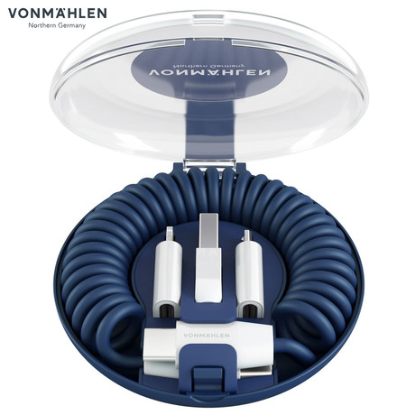 Vonmählen ALLROUNDO ® C univerzalni 6v1 kabel za polnjenje, USB-C / USB-A /
