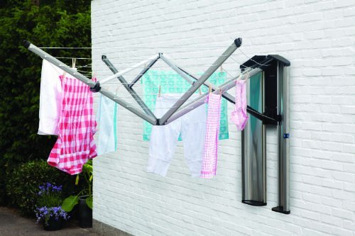 Brabantia stenski sušilnik WALLFIX za perilo, 24 m - Image 5