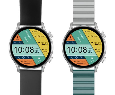 Kieslect Kr Pro Ltd pametna ura, 1.43" AMOLED, BT 5.3, Android + iOS, klicanje, - Image 4