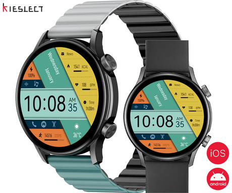 Kieslect Kr Pro Ltd pametna ura, 1.43" AMOLED, BT 5.3, Android + iOS, klicanje,