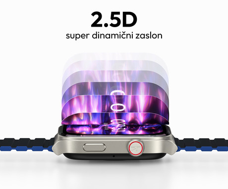 Kieslect Ks2 pametna ura, 2.01" AMOLED, BT 5.3, Android + iOS, klicanje, - Image 6