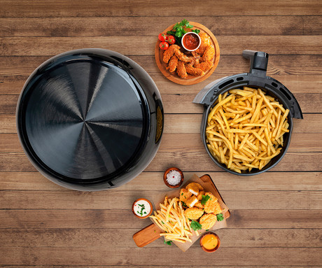 ALPINA cvrtnik/friteza na vroč zrak, XL, 3.5L, brez olja, 80% manj maščob, 1400W, - Image 6
