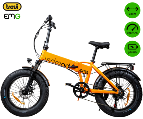 TREVI EMG BOMBER zložljivo električno kolo, 20" pnevmatike, 250W motor, 36V