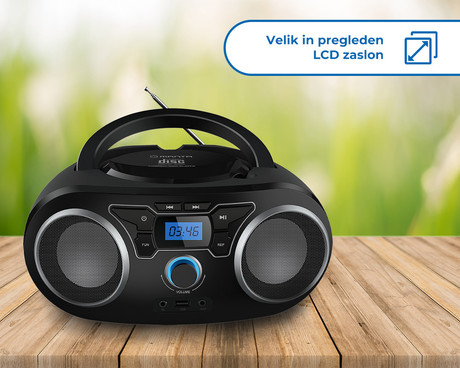MANTA BBX006 Radio CD, MP3, USB, FM RADIO + Bluetooth 5.0 - Image 5