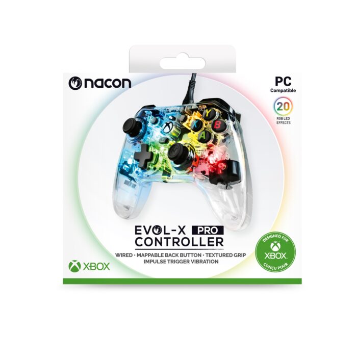 NACON EVOL-X PRO RGB ŽIČNI IGRALNI PLOŠČEK ZA PC/XBOX/XBSX - Image 5