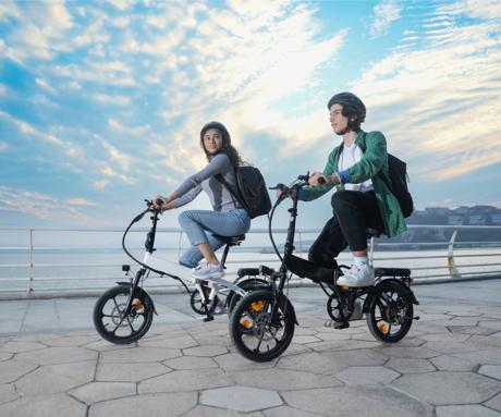 Električno zložljivo kolo ISINWHEEL U3, 16" pnevmatike, 250W motor, do 55km, do - Image 6