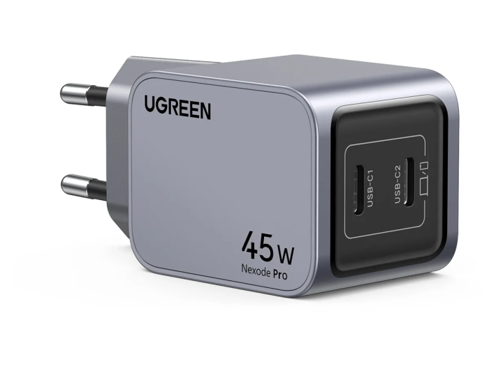 Ugreen Nexode Pro 45W 2-Portni GaN USB polnilec