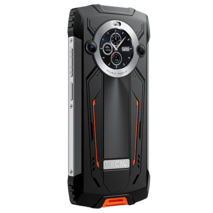 OSCAL PILOT 2 pametni robustni telefon 8GB + 256GB, oranžen - Image 4