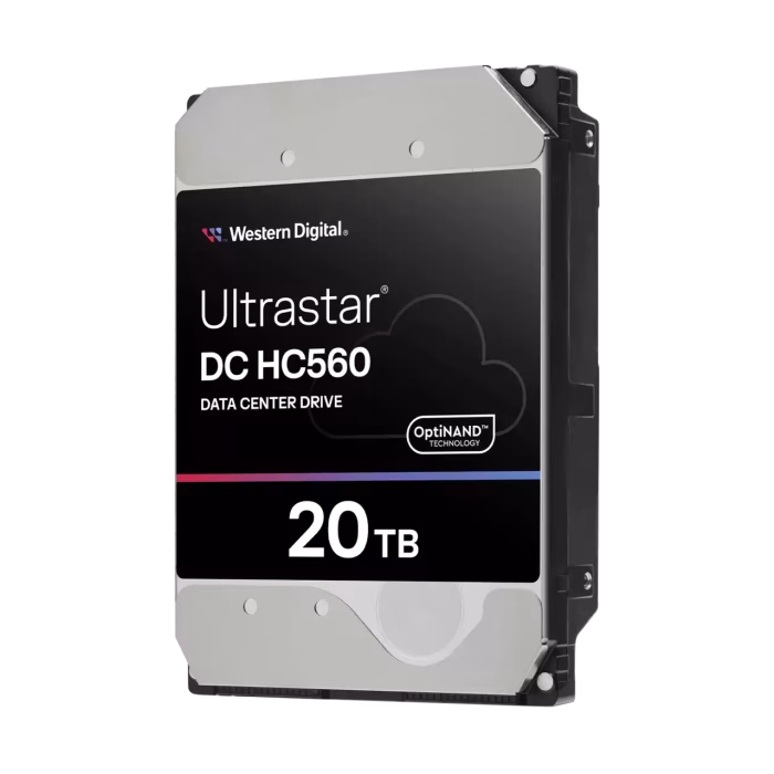 HGST/WD 20TB SATA 3 6GB/s 512MB 7200 ULTRASTAR DC HC560 512e