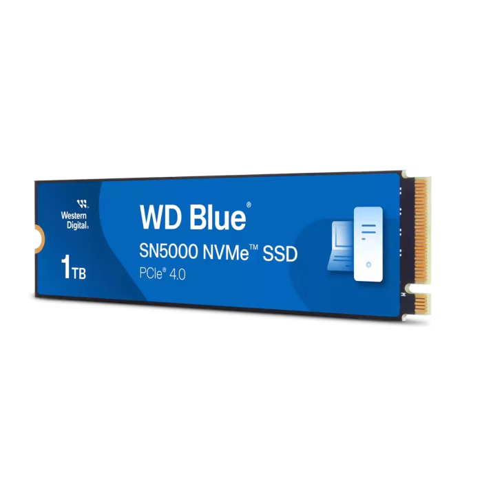 WD 1TB NVMe SSD BLUE SN5000 PCIe Gen4 x4 - Image 3